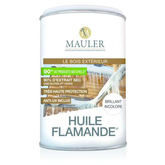 Huile brillante 90% naturelle et 90% extraits secs | Huile Flamande