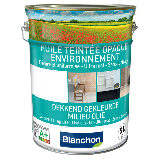 Huile teintée mate en phase aqueuse pour parquet | Opaque Environnement