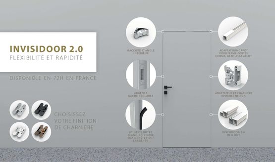  Huisserie invisible | Invisidoor 2.0 - ARLU