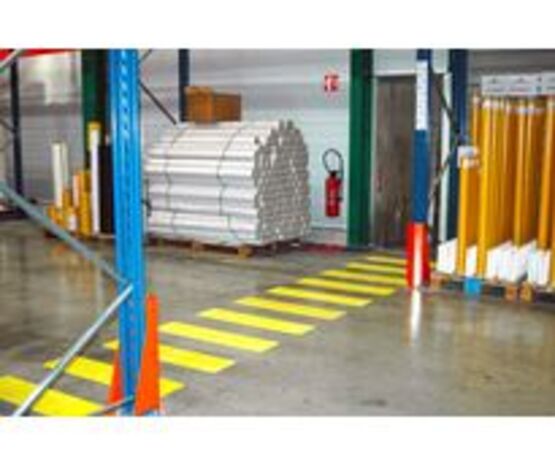 IDENTIFICATION MARQUAGE DES SOLS KIT DE 10 PASSAGES PIETON INTERIEUR 950x240 mm | WATTELEZ - WATTELEZ