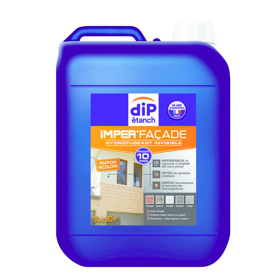 DIP IMPER'FACADE & SOL INCOLORE 5L - le Club