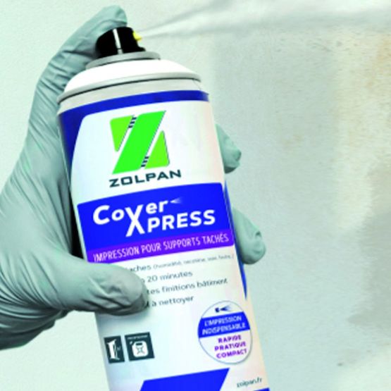 Impression en spray pour support taché | Cover Xpress