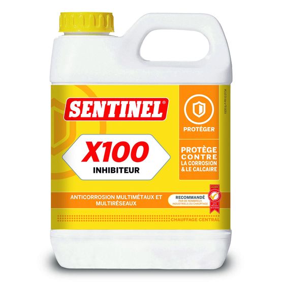 Inhibiteur anticorrosion pour installation de chauffage central | Sentinel X100