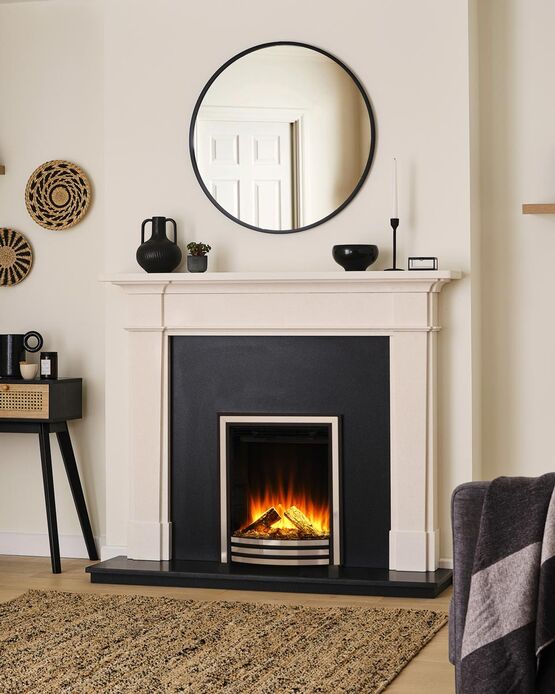 Insert électrique pour rénovation de cheminée | SWAY 16'' British Fires 