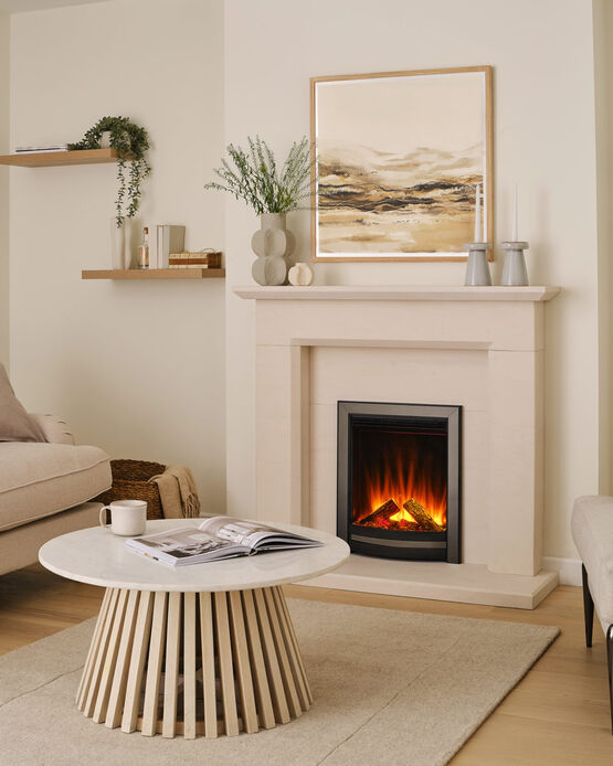 Insert électrique pour rénovation de cheminée | SWAY 16'' British Fires  - BEST FIRES