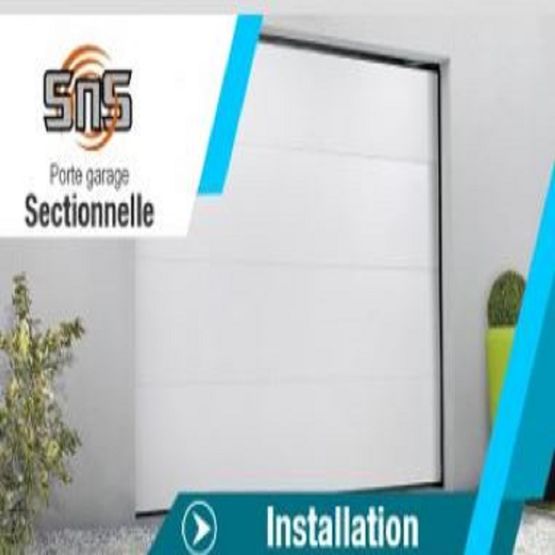 Installation, pose et dépannage de portes de garage sectionnelles | SNS Groupe