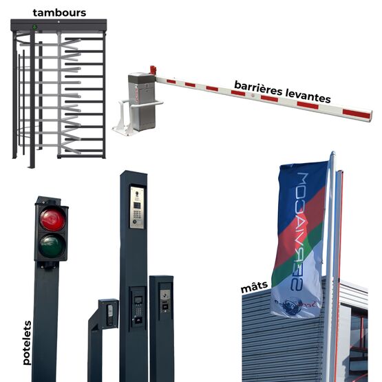 Installations de sécurité et de gestion des accès