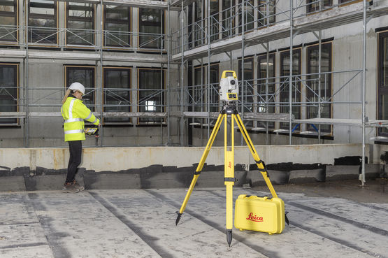  Instrument d&#039;implantation numérisée sur site pour chantiers BIM | Leica iCT30 - LEICA GEOSYSTEMS