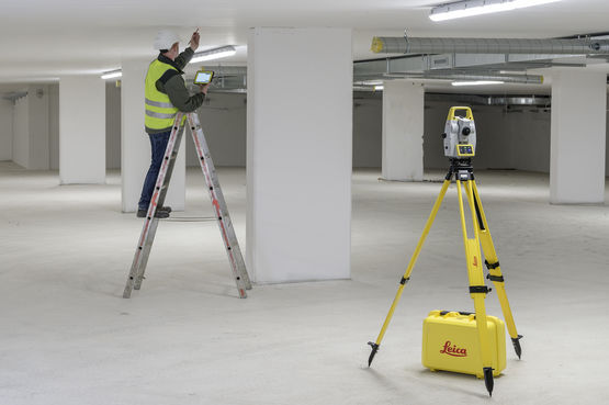 Instrument d&#039;implantation numérisée sur site pour chantiers BIM | Leica iCT30 - produit présenté par LEICA GEOSYSTEMS