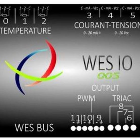 Interface Entrée/Sortie Modbus UNIGRID pour installations électriques | WESIO-005