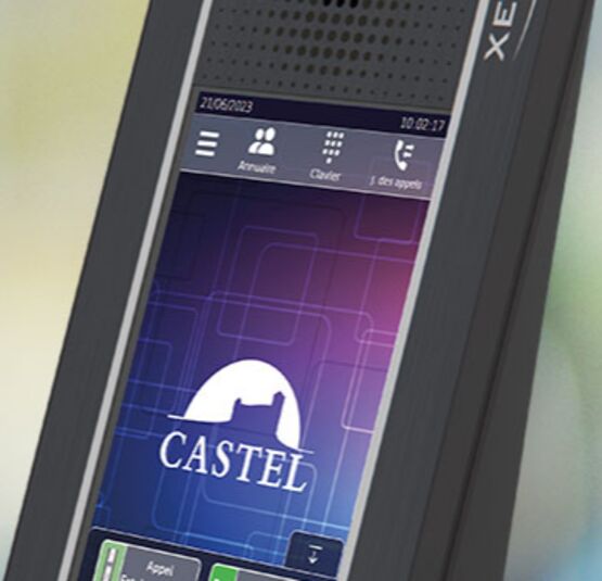  Interphone audio vidéo IP/SIP PHMR - avec lecteur de contrôle d&#039;accès évolutif | XE PAD VIDEO MI EVO - CASTEL