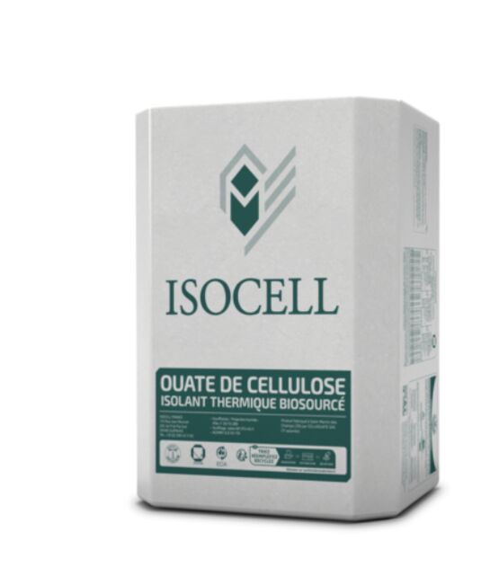 Isolant biosourcé en vrac | Ouate de cellulose ISOCELL F