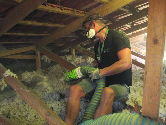 Isolant thermique en fibres de chanvre et textile recyclé à insuffler | Jetfib Duo