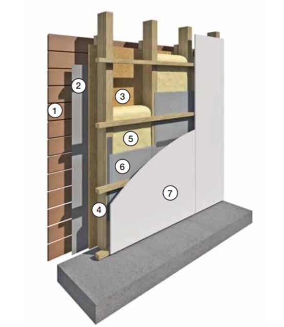 Isolation de murs à ossature bois | HUNTSMAN BUILDING SOLUTIONS  