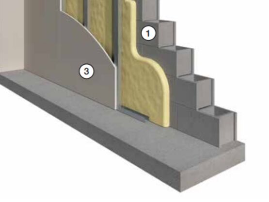  Isolation de murs en maçonnerie / béton | HUNTSMAN BUILDING SOLUTIONS  - HUNTSMAN BUILDING SOLUTIONS 