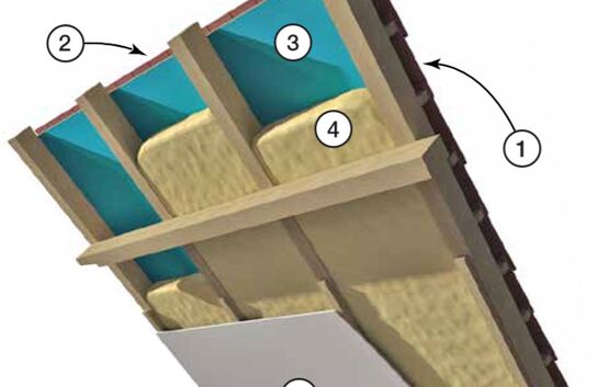  Isolation de rampant de combles aménagés | HUNTSMAN BUILDING SOLUTIONS   - HUNTSMAN BUILDING SOLUTIONS 