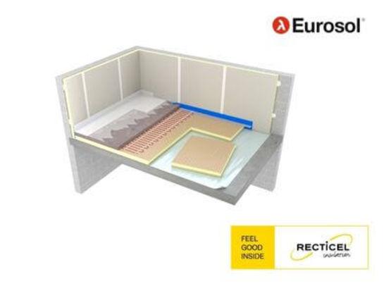  Isolation thermo-acoustique mince pour tous les sols | Eurosol - produit présenté par RECTICEL INSULATION