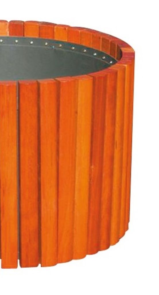 Jardinière de ville en bois exotique | New Port  - produit présenté par CDIRECT-PRO