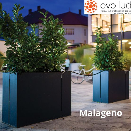  Jardinière pour espace public | MALAGENO - EVO LUD