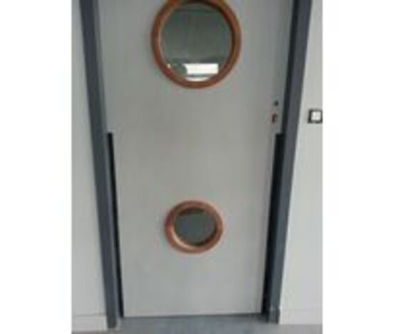 JOINT ANTI-PINCE DOIGTS POUR INTÉGRATION PORTE CLASSE FEU 36 mmx40 mm L.1400 mm | WATTELEZ  - WATTELEZ