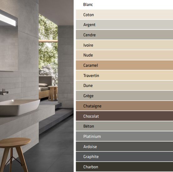 Joint de carrelage polyvalent coloré pour sol et mur | Carrojoint Premium - Mastic et colle pour jointoiement