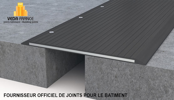 Joint de dilatation de sol pour parkings | JDH 5.35 - spécial grandes ouvertures - GV2 VEDA FRANCE