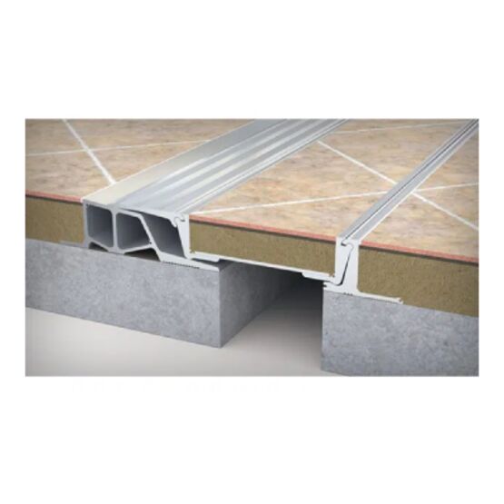 Joint de dilatation de sol tout métal spécial grandes largeurs | JDH 6.29  - produit présenté par GV2 VEDA FRANCE