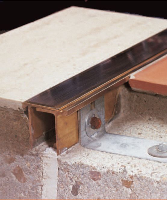  Joint de dilatation INOX sur mesure pour ouverture de 7 à 70 mm. - Joints de dilatation ou fractionnement