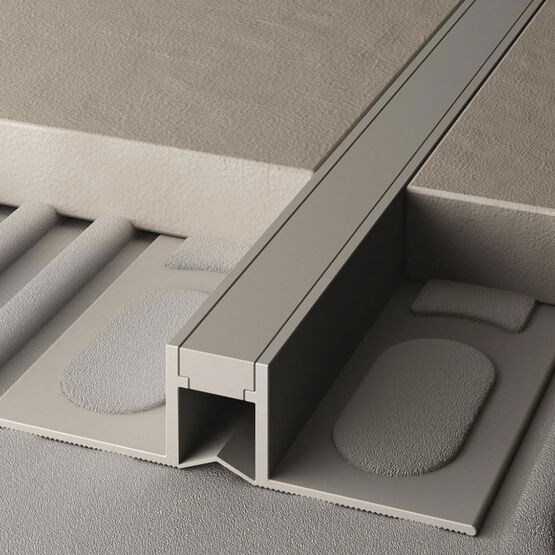 Joint de dilatation pour sols carrelés | CERFIX PROJOINT DIL NL en PVC coextrudé