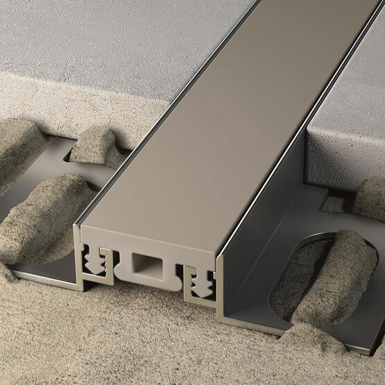 Joint de dilatation pour sols céramiques | CERFIX PROJOINT DIL NPAN en aluminium et PVC