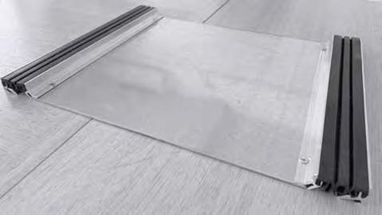  K-UP SLIM | Système de couvre-joint de dilatation pour revêtement de faible épaisseur - ADESOL - TECNO-K