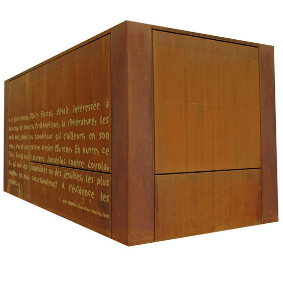  Kiosques en Corten - Gamme de mobilier, autre mobilier