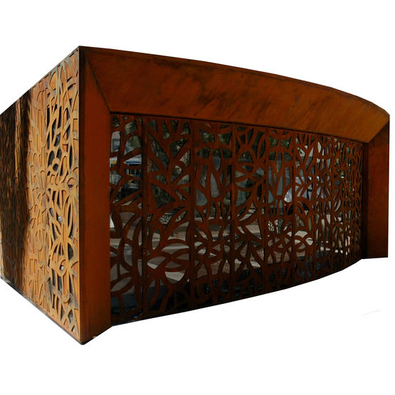 Kiosques en Corten