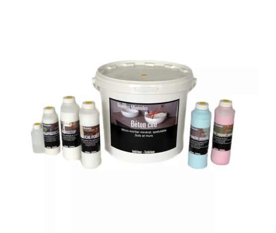 Kit béton cire pour revêtement extérieur -1