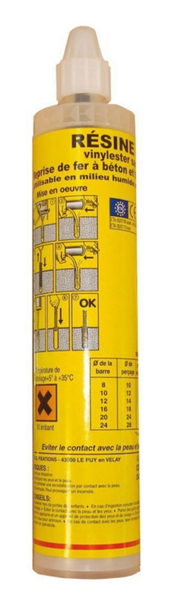  Kit de fixation avec scellement | Wattelez  - WATTELEZ