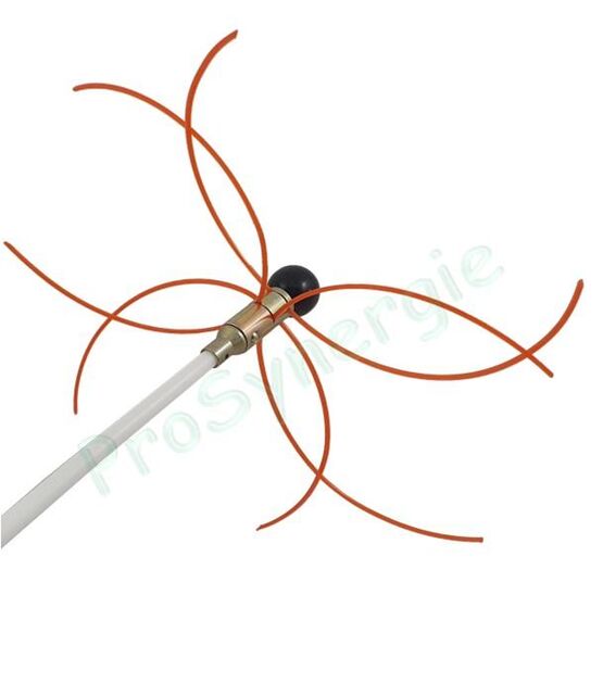 Kit de ramonage rotatif | Rotoflex Ø 12 mm en sacoche - produit présenté par PROSYNERGIE