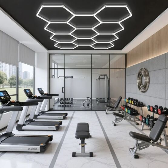 Kit éclairage LED hexagonal 11 modules 299 W pour intérieur professionnel | Silumen - produit présenté par SILUMEN