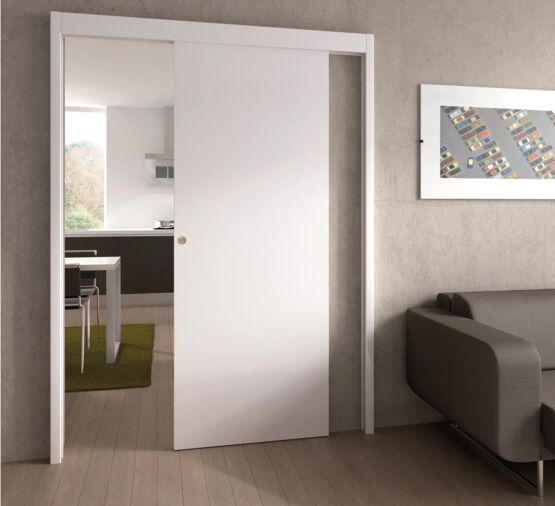  Kit en applique en bois | APPLISYSTEM  - Système coulissant en applique ou à encastrer