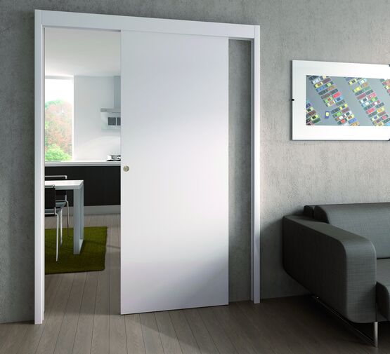 Kit en applique pour portes coulissantes | APPLISYSTEM - produit présenté par FIBROTUBI