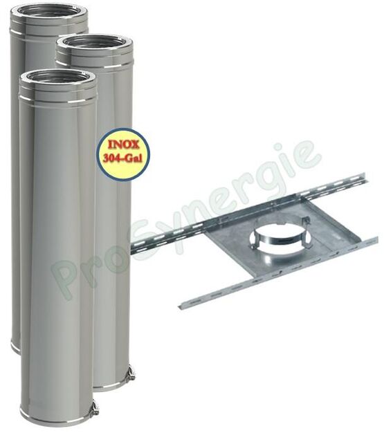  Kit Etage conduit cheminée intérieur Duoten  - PROSYNERGIE