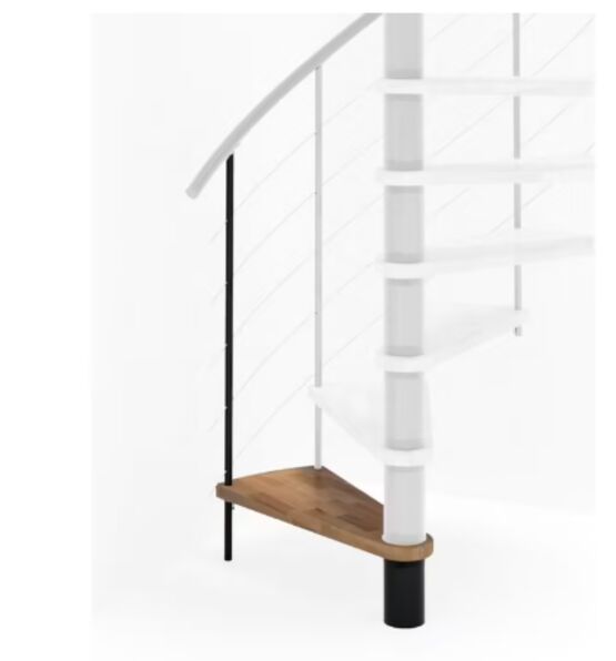 Kit hauteur ENZO en acier, structure noire avec rampe Emma | LAPEYRE SERVICES
