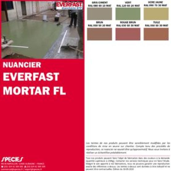 Kit pour la confection de mortier auto nivelant | EVERFAST MORTAR FL