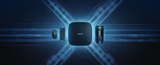  Kit radio à centrale HUB 2 PLUS avec dispositifs d&#039;alarme intégrés | AJAX STARTERKIT CAM PLUS - SERVIACOM-PROACCESS