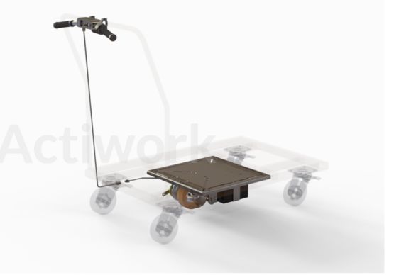  Kit roue motorisée pour chariot 600 kg ou 1000 kg | B-WELL - ACTIWORK