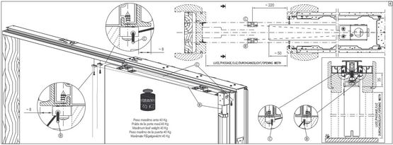 Kit Scrigno pour ralentissement de la fermeture des portes | Kit Dinamico- produit présenté par SCRIGNO 