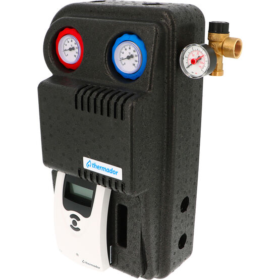  Kit solaire pour chauffage et E.C.S instantanée par échangeur à plaques | Pack SSC Astréa E  - Système solaire complet pour ECS ou chauffage