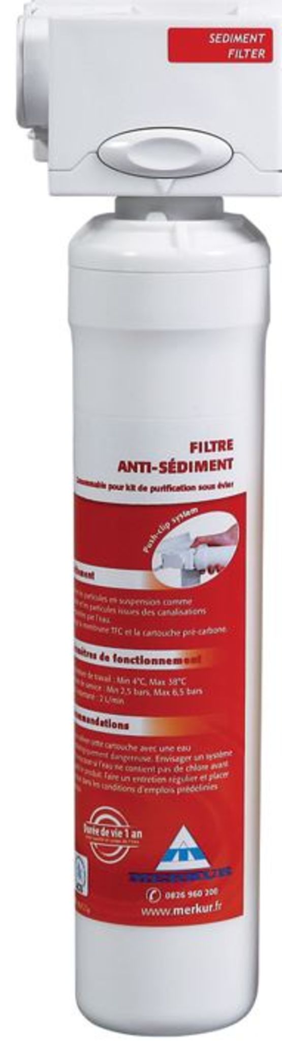 Kit sous-évier de purification instantanée Direct Pur  | MERKUR - produit présenté par AYOR