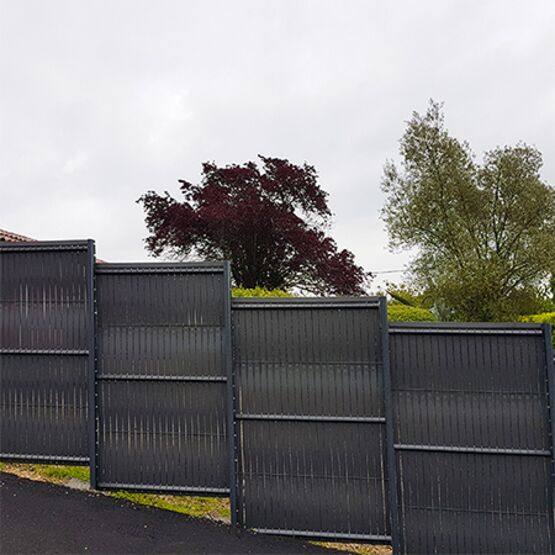  Kits d'occultation en PVC | LAT'CLIP - Clôture PVC