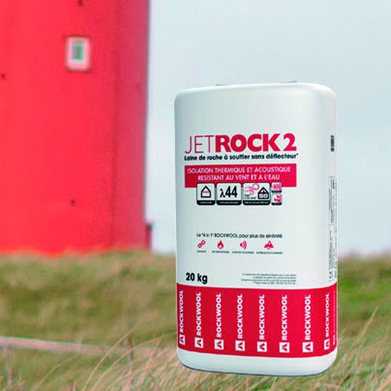 Laine de roche soufflée Jetrock 2, le meilleur isolant pour les combles