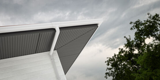  Lambris de sous-toiture PVC - Habillage pour débord de toiture